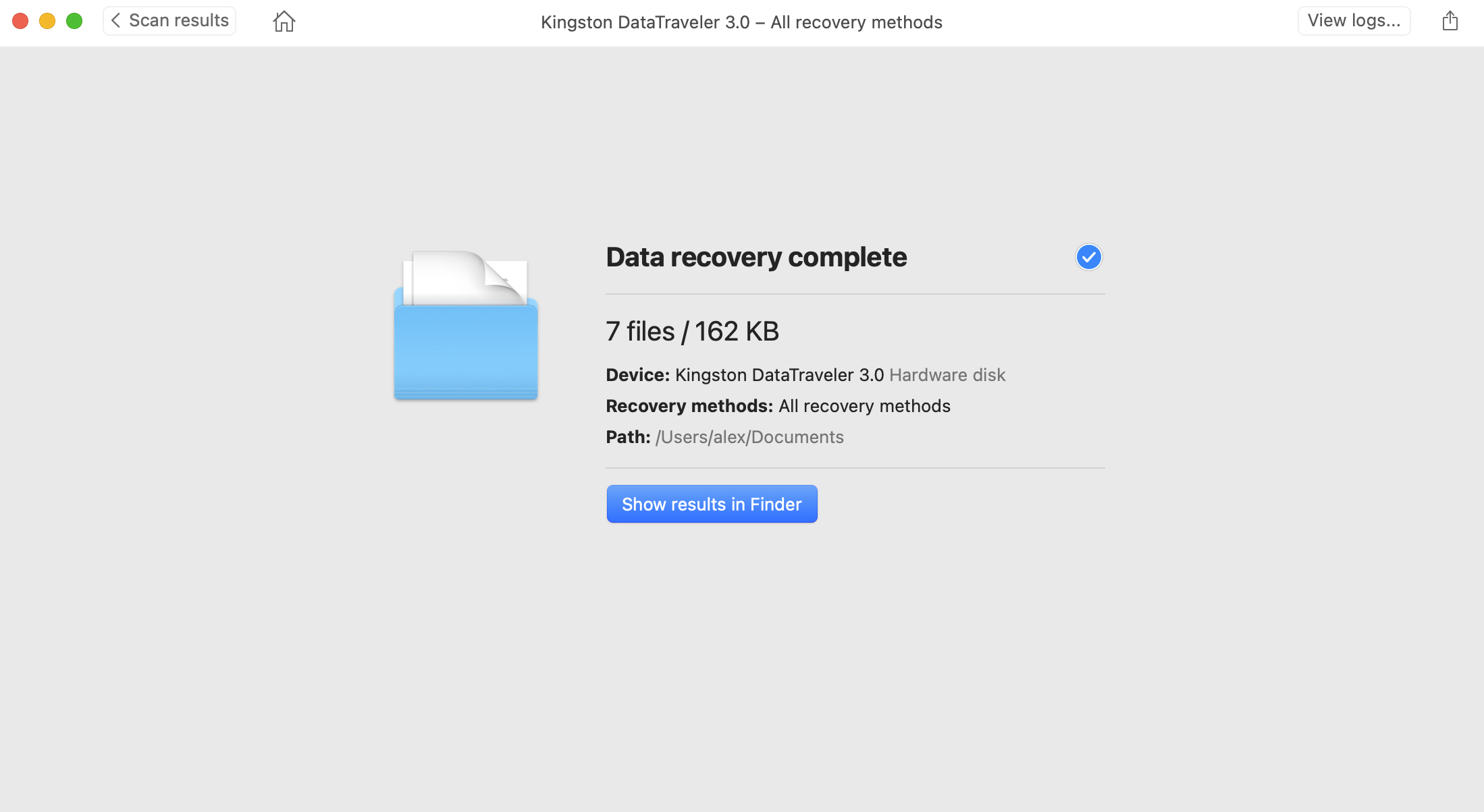mac data recovery external hard drive