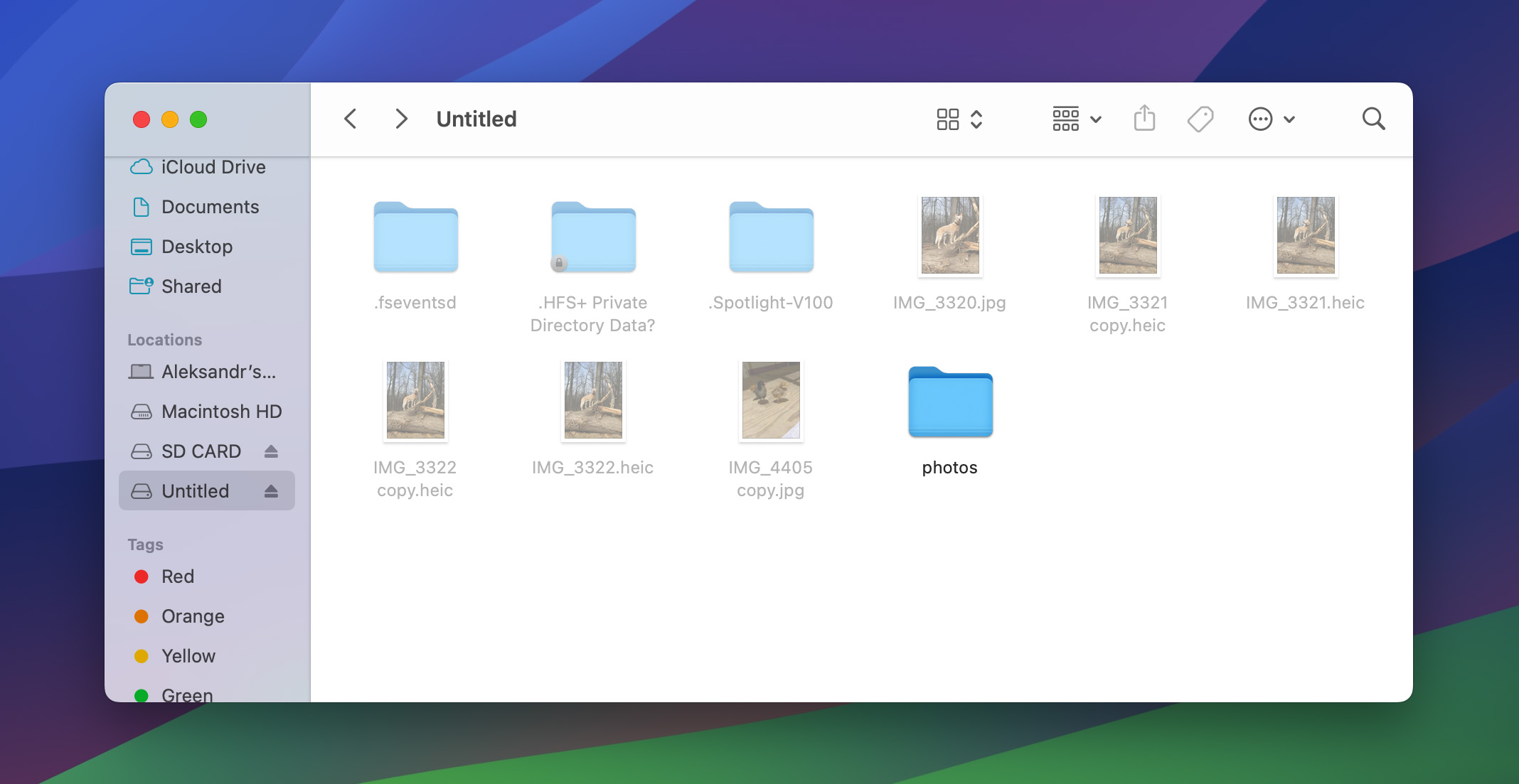 show hidden files and folders on Mac