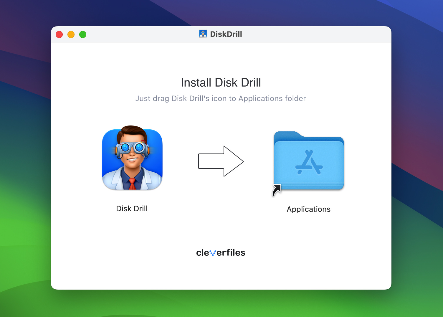 Install Disk Drill for macos