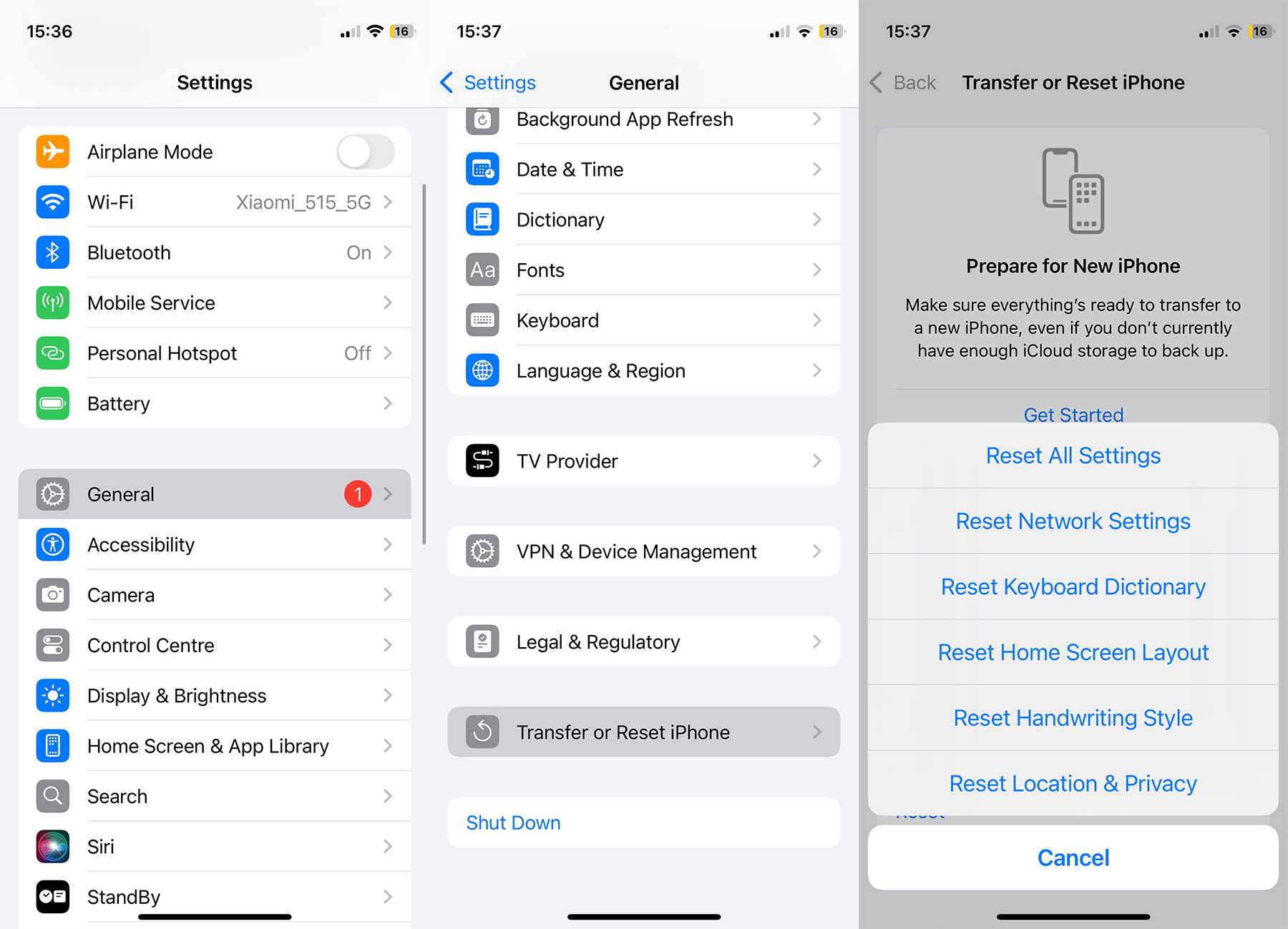 Reset Privacy Settings to Delete Apple Analytics Data