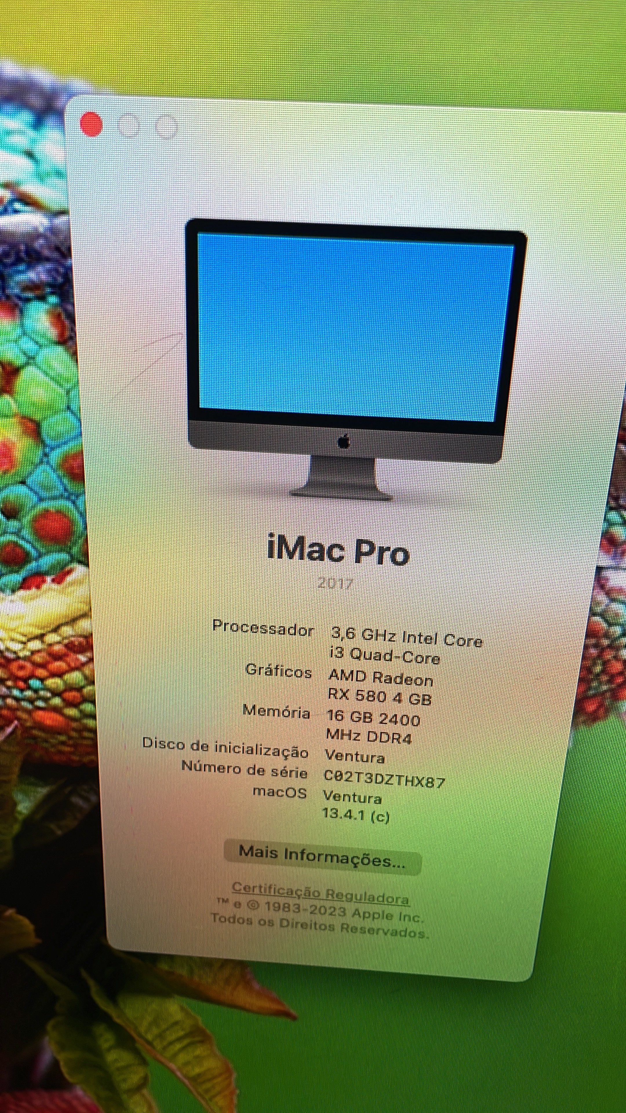 Imac discount rx 580